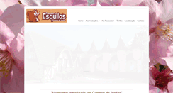 Desktop Screenshot of pousadadosesquilos.com.br