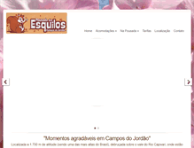 Tablet Screenshot of pousadadosesquilos.com.br